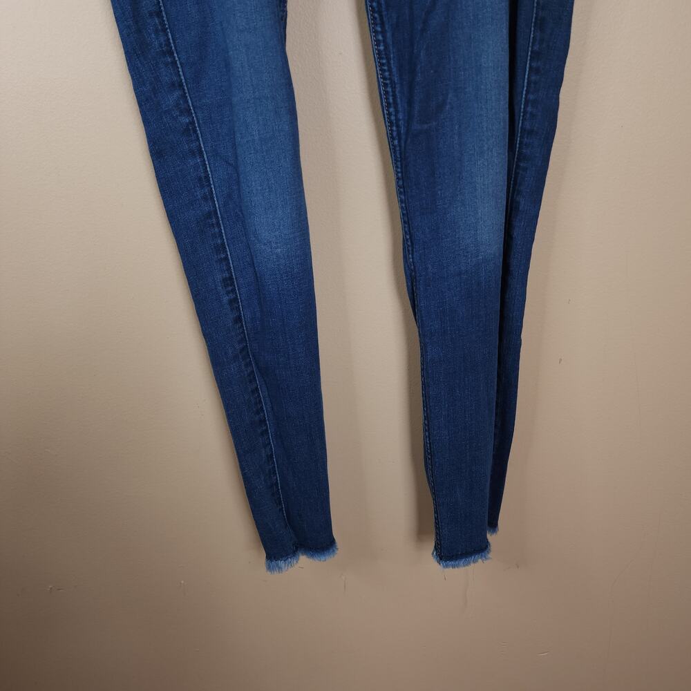 7 For All Mankind Secret Fit Belly B(AIR) Ankle Skinny Maternity Jeans 26 - Picture 3 of 12